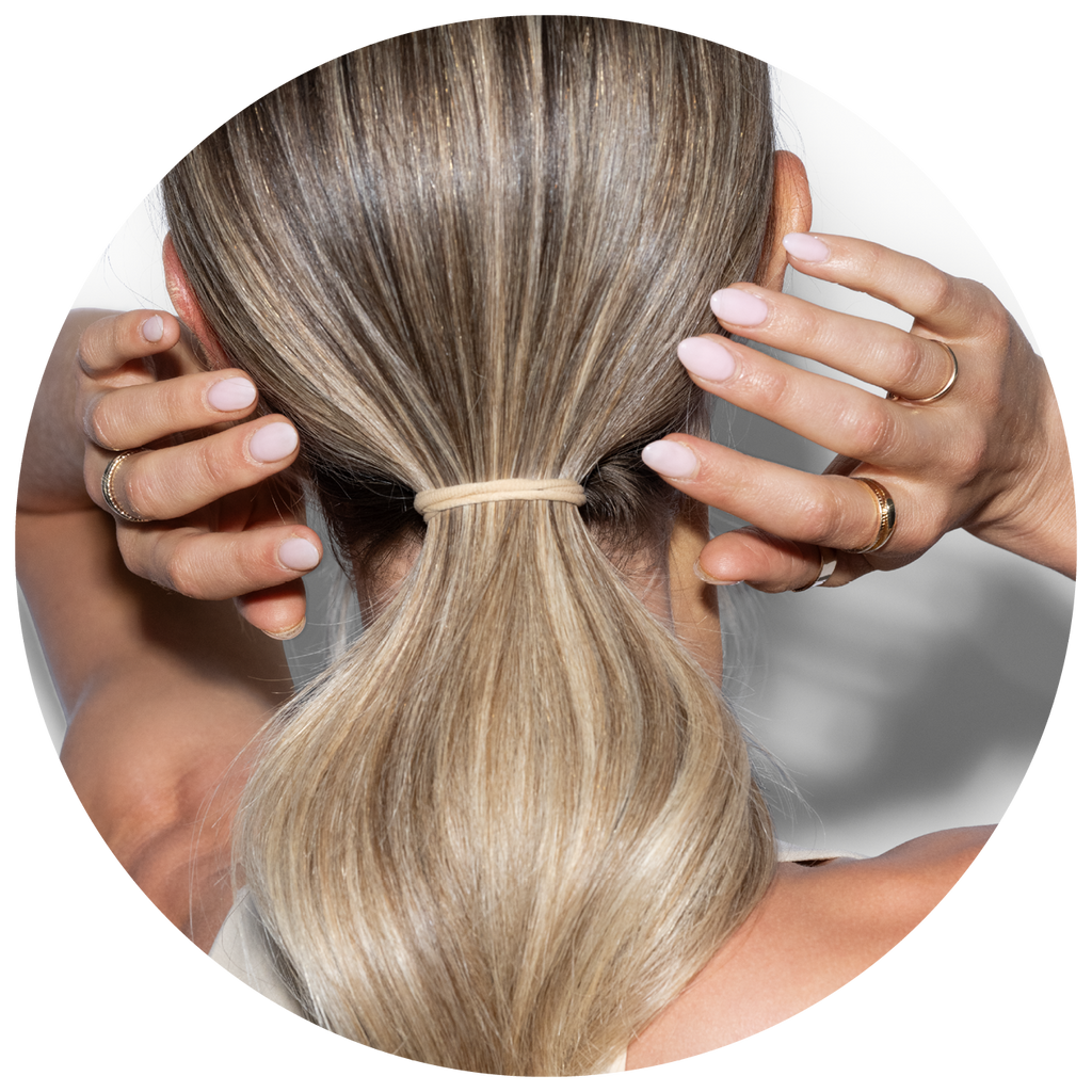 blonde hairtone image