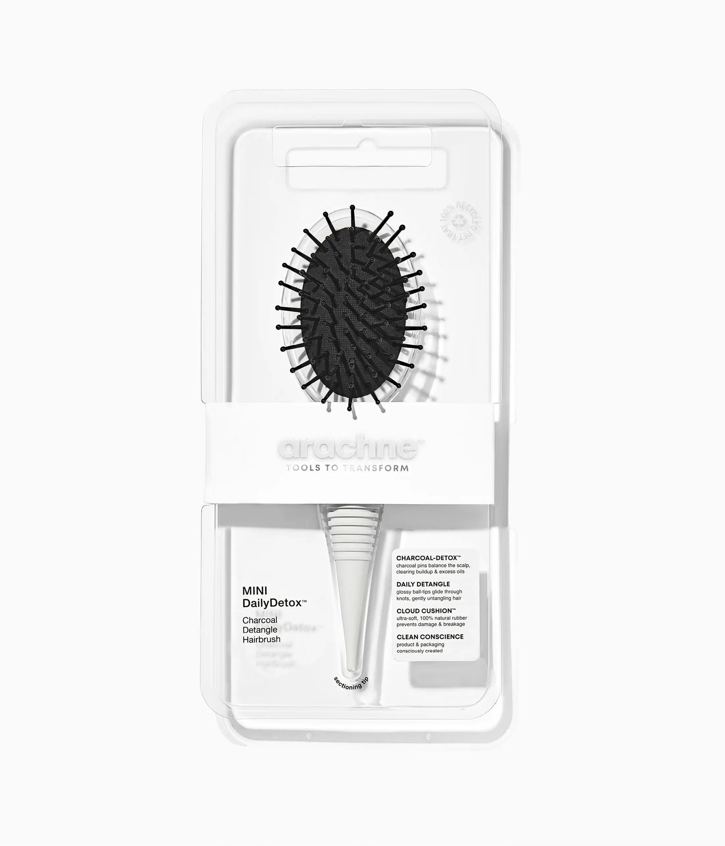 MINI ShineBoost™ GLOSS-INFUSION Daily Boar Hairbrush