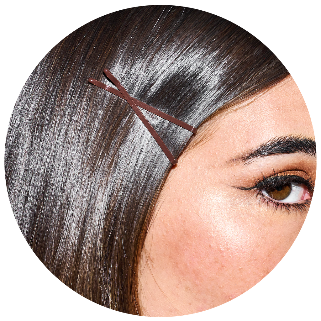 chocolate hairtone image