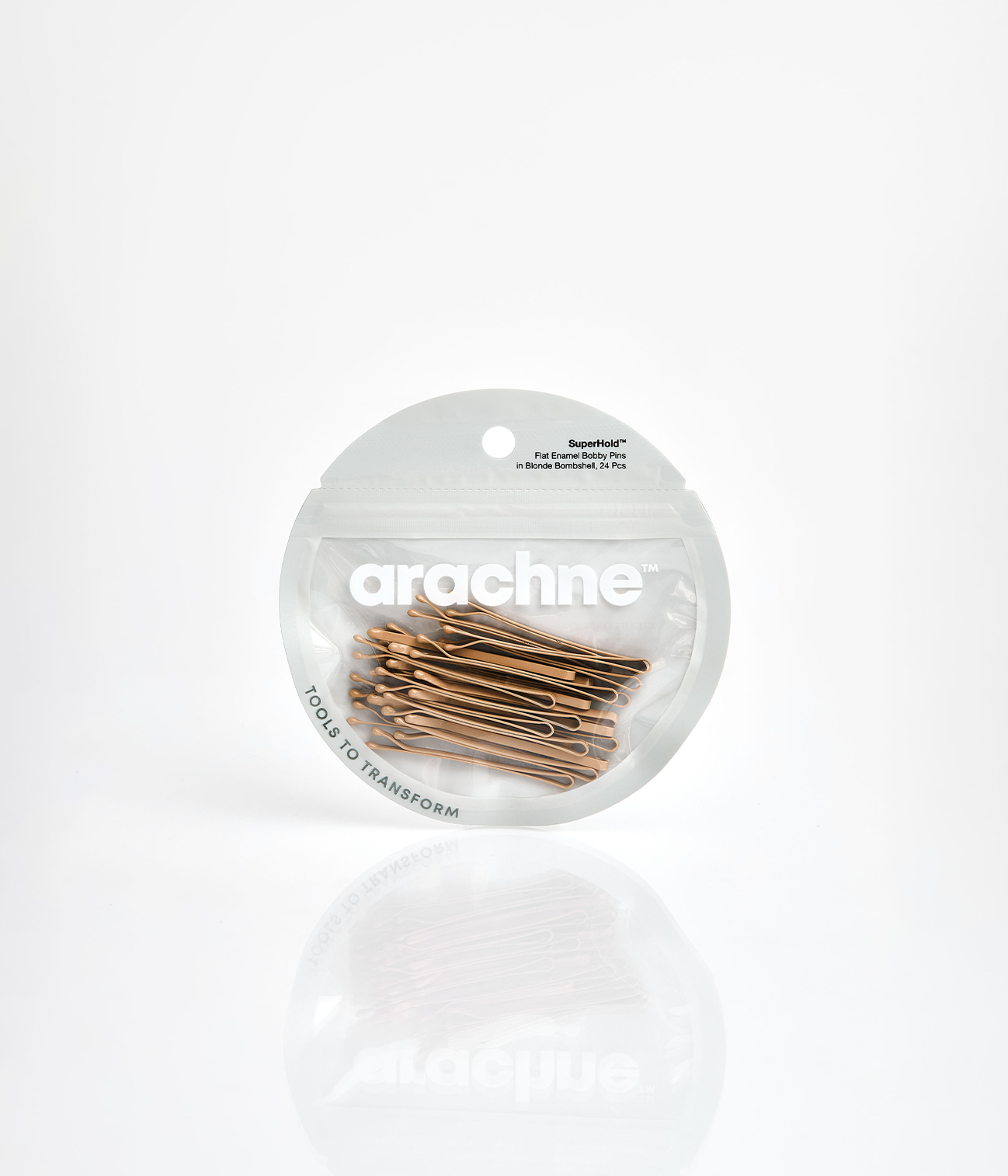 SuperHold™ Flat Enamel Bobby Pins in Blonde Bombshell, 24 Pcs