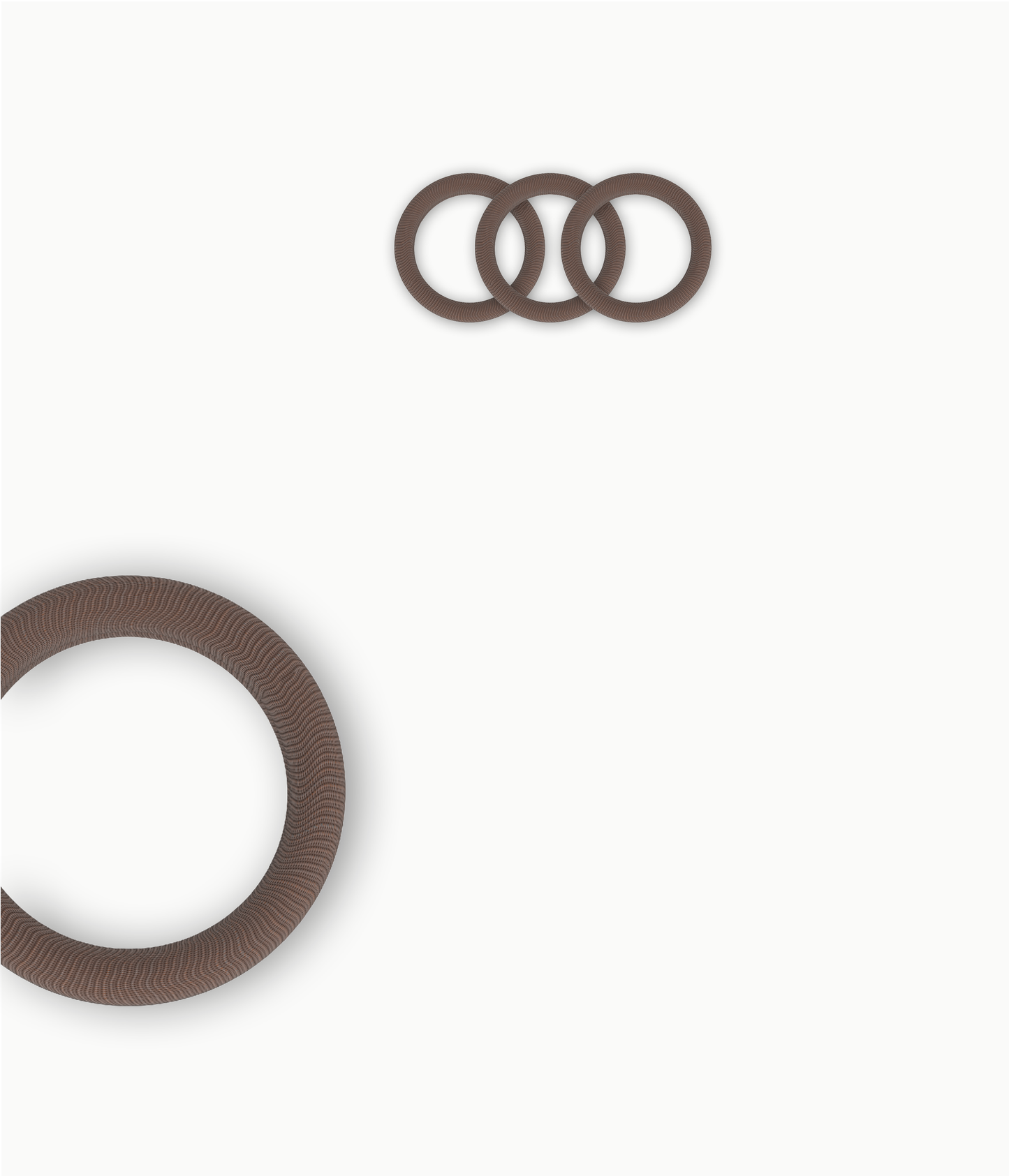 StretchDEFY™ Super-Soft & Hyper-Hold Hairties in Chocolate Glaze, 12 Pcs