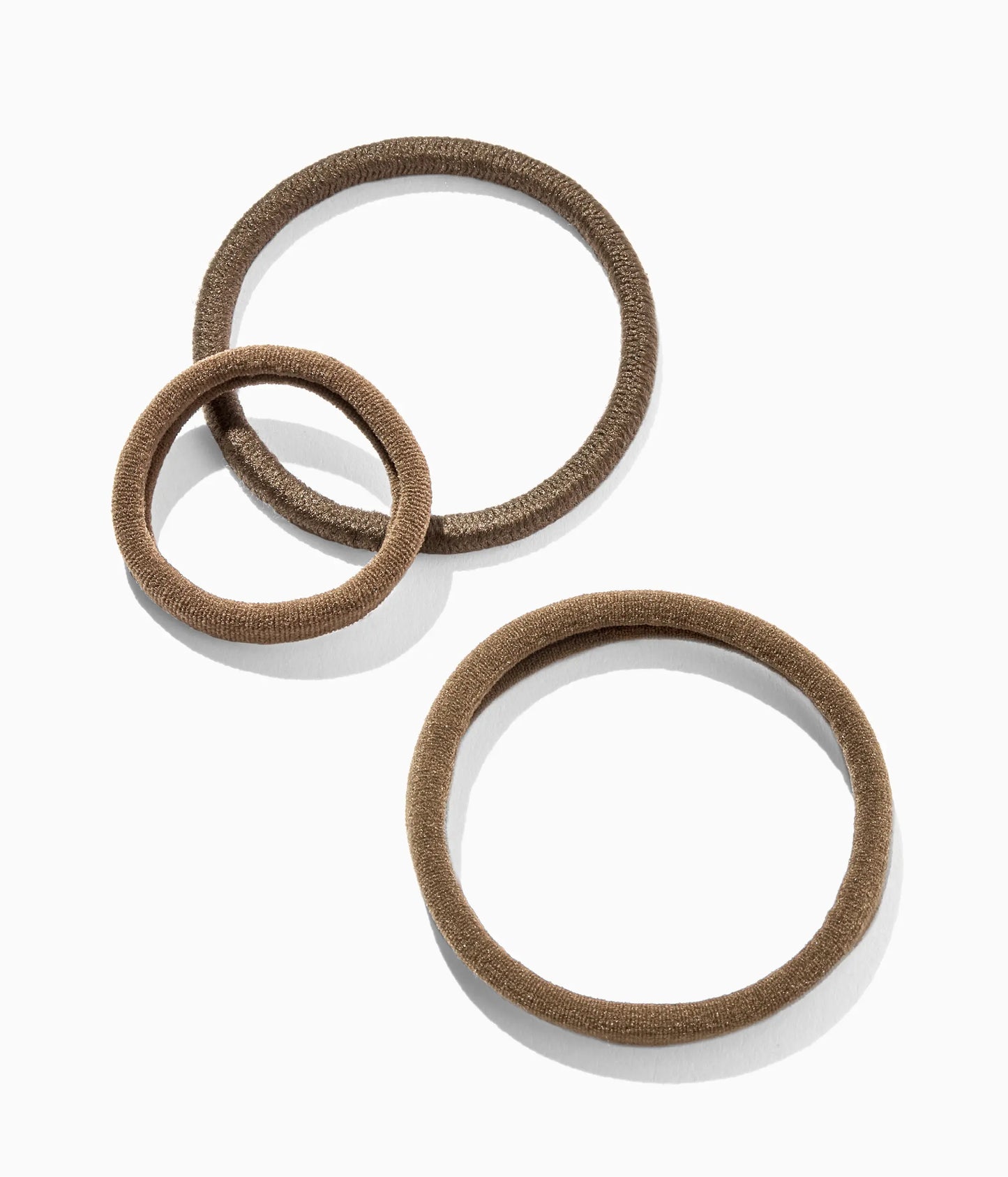 StretchDEFY™ Super-Soft & Hyper-Hold Hairties in Hazelnut Honey, 12 Pcs