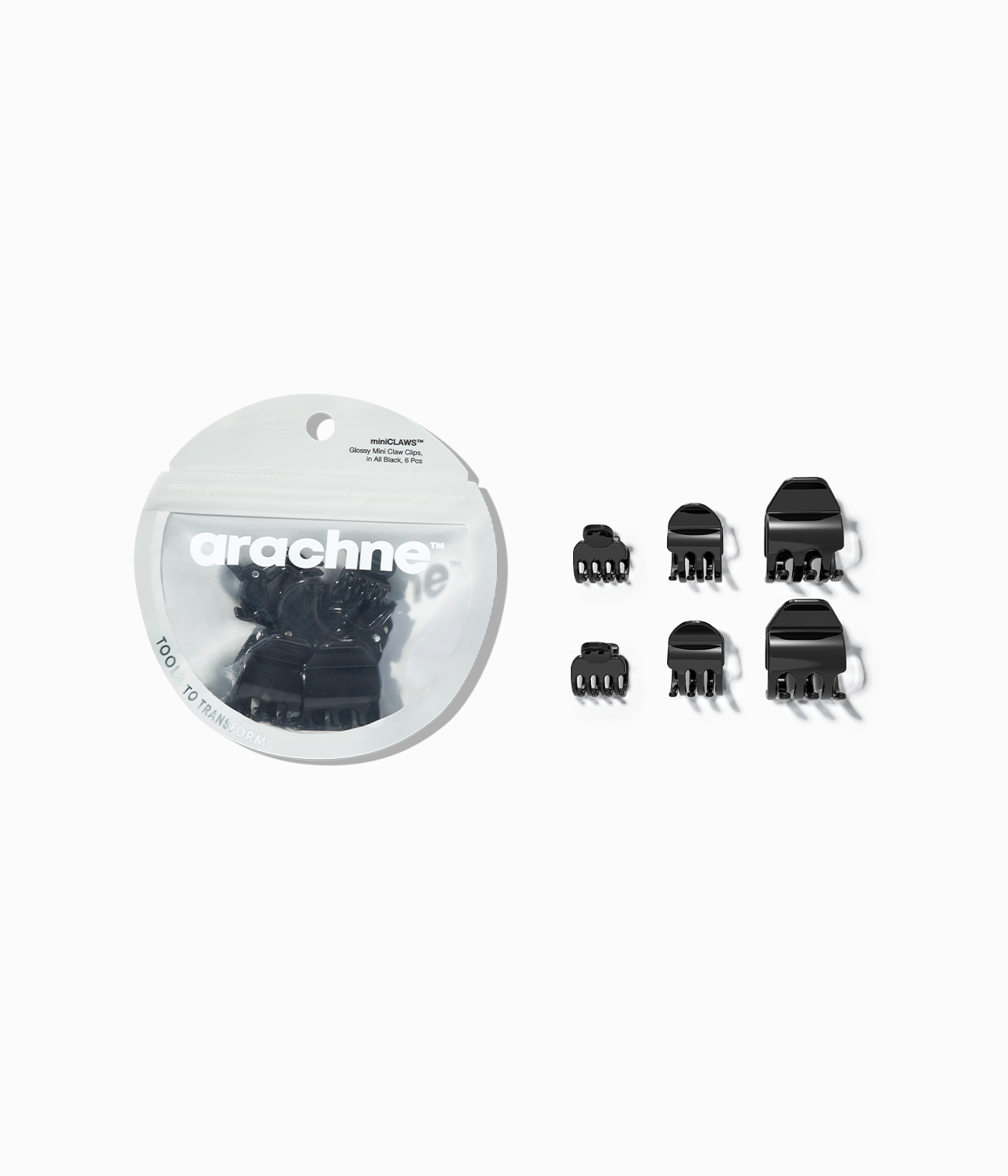 miniCLAWS™ TEST PRODUCT <br>in All Black, 6 Pcs
