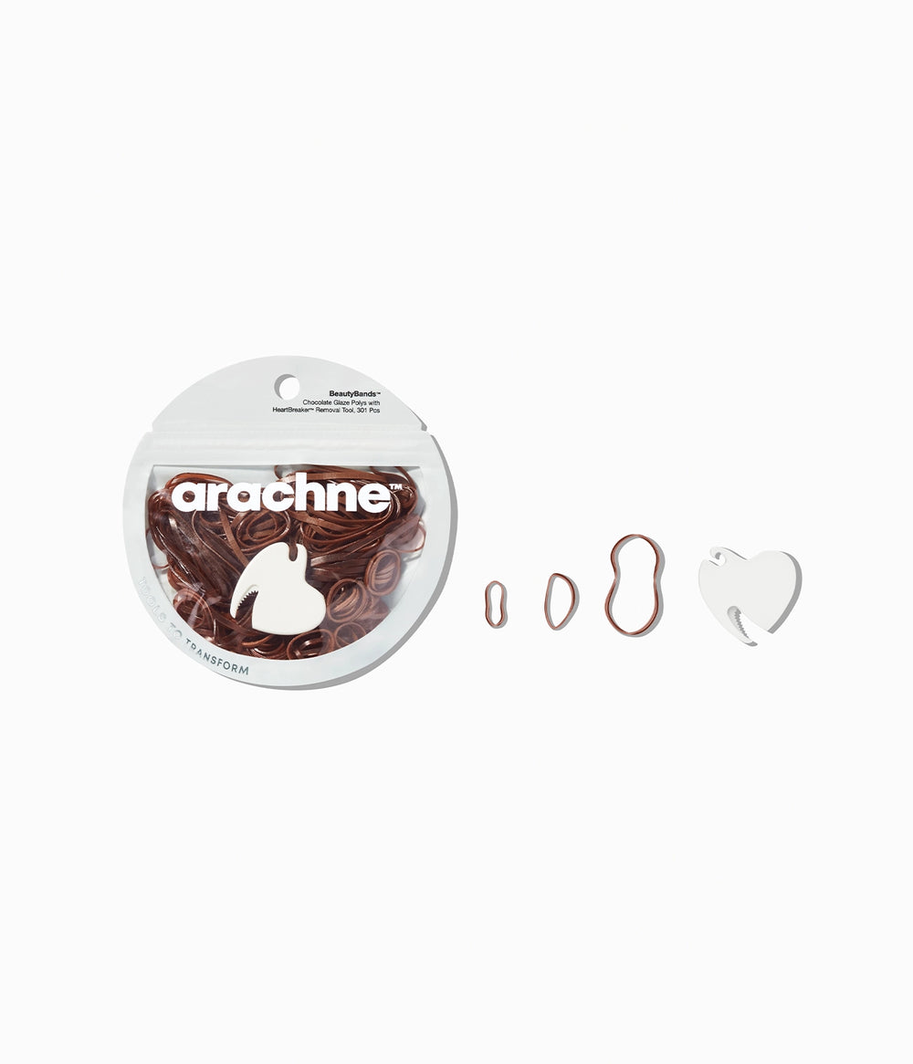 BeautyBands™ Invisible Brown Polys with HeartBreaker™ Removal Tool, 301 Pcs