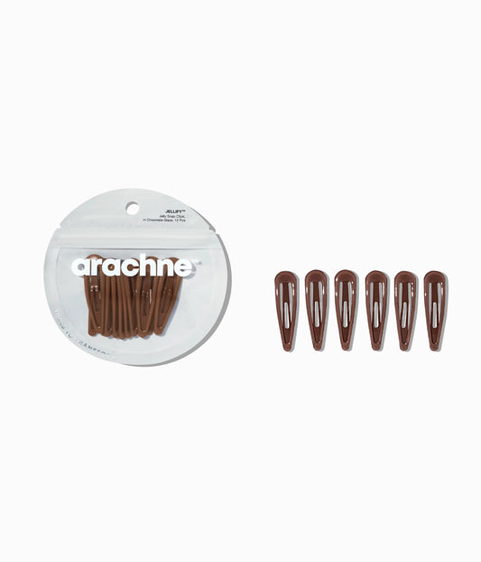 JELLIFY™ Jelly Snap Clips in Chocolate Glaze, 12 Pcs