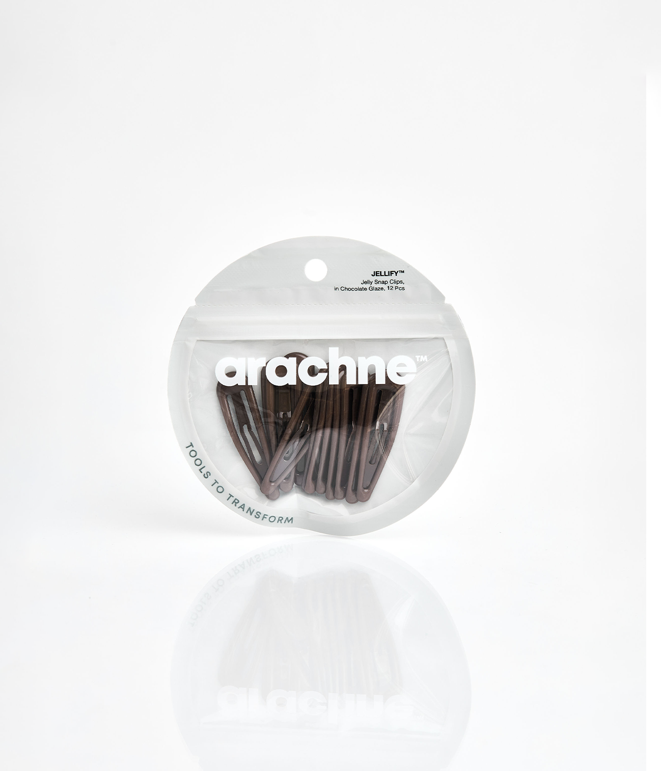 JELLIFY™ Jelly Snap Clips in Chocolate Glaze, 12 Pcs