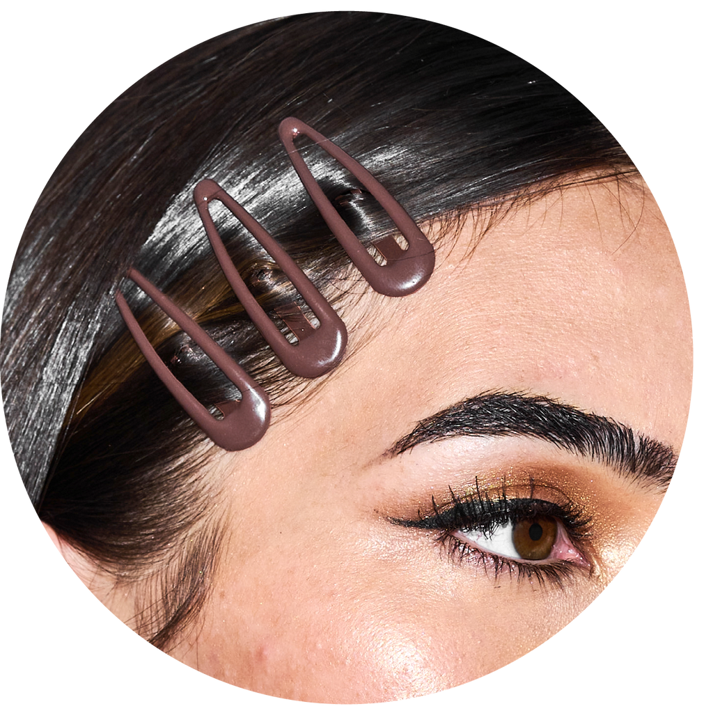 chocolate hairtone image