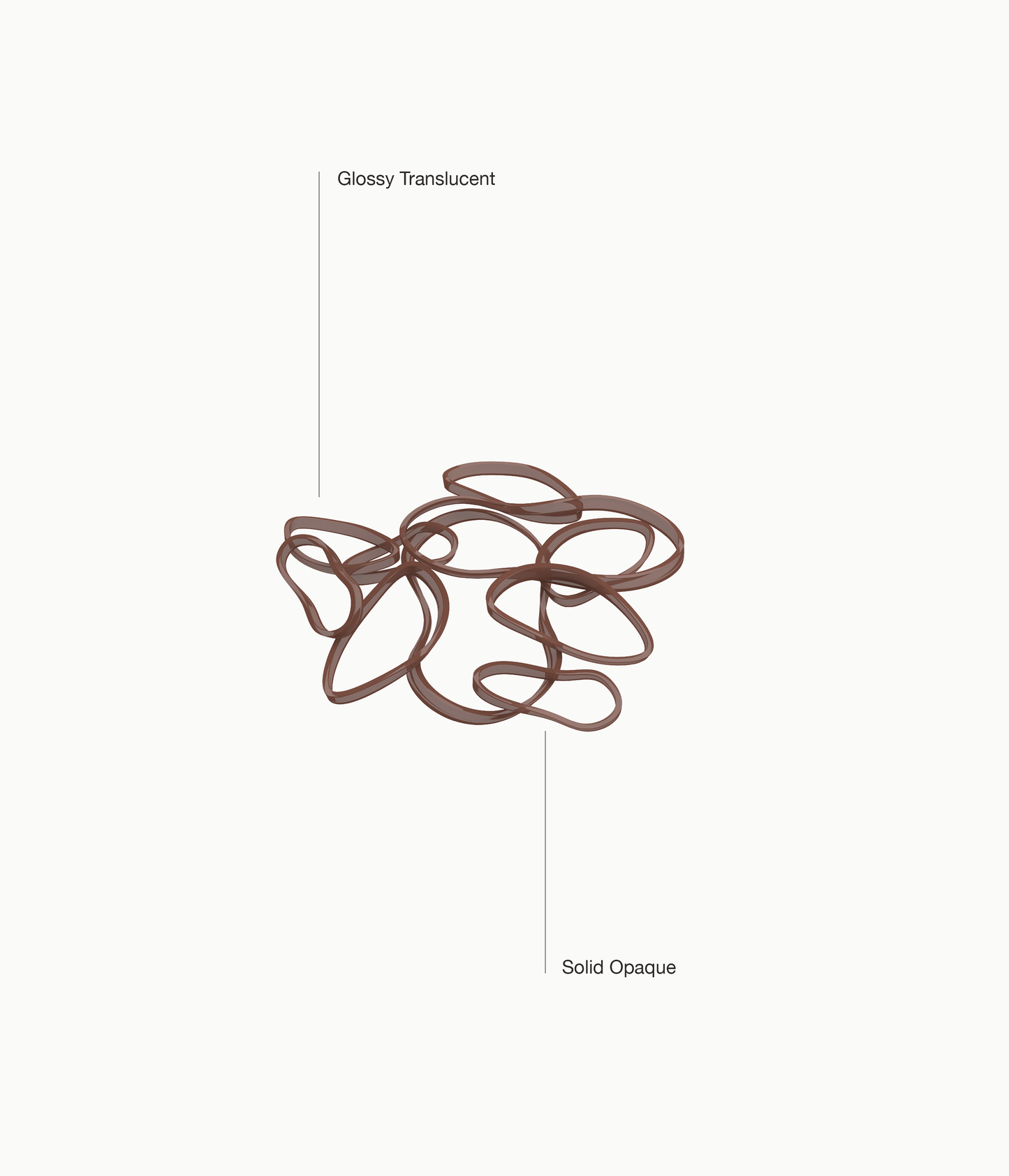 BeautyBands™ Invisible Brown Polys with HeartBreaker™ Removal Tool, 301 Pcs