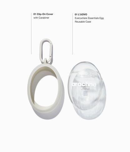 L'UOVO™ The Everywhere Essentials Egg  in Silver Fox, 38 Pcs
