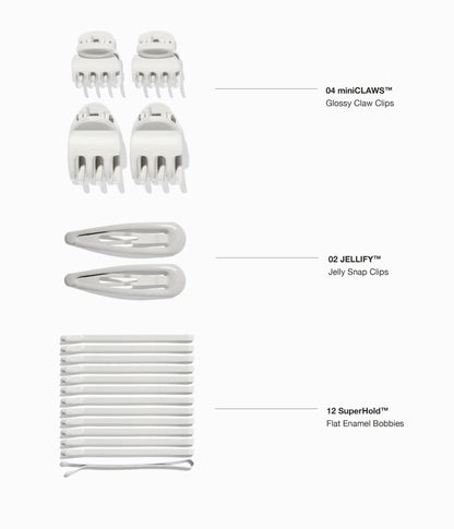 L'UOVO™ The Everywhere Essentials Egg  in Silver Fox, 38 Pcs
