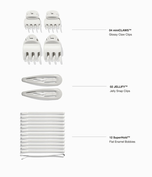 L'UOVO™ The Everywhere Essentials Egg  in Silver Fox, 38 Pcs