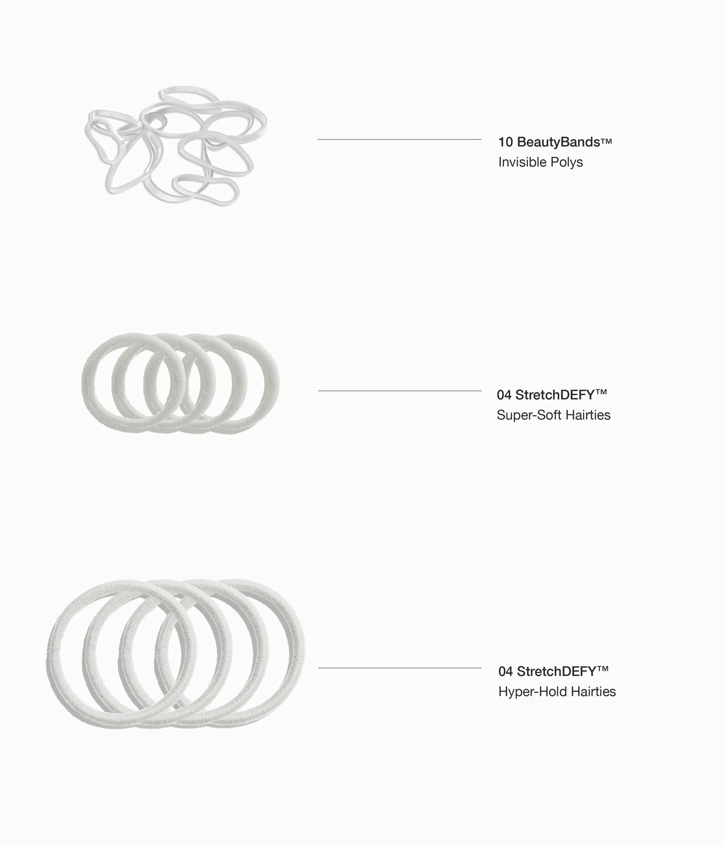 L'UOVO™ The Everywhere Essentials Egg  in Silver Fox, 38 Pcs