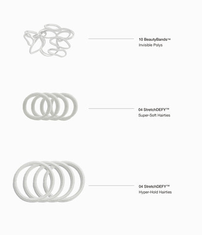 L'UOVO™ The Everywhere Essentials Egg  in Silver Fox, 38 Pcs
