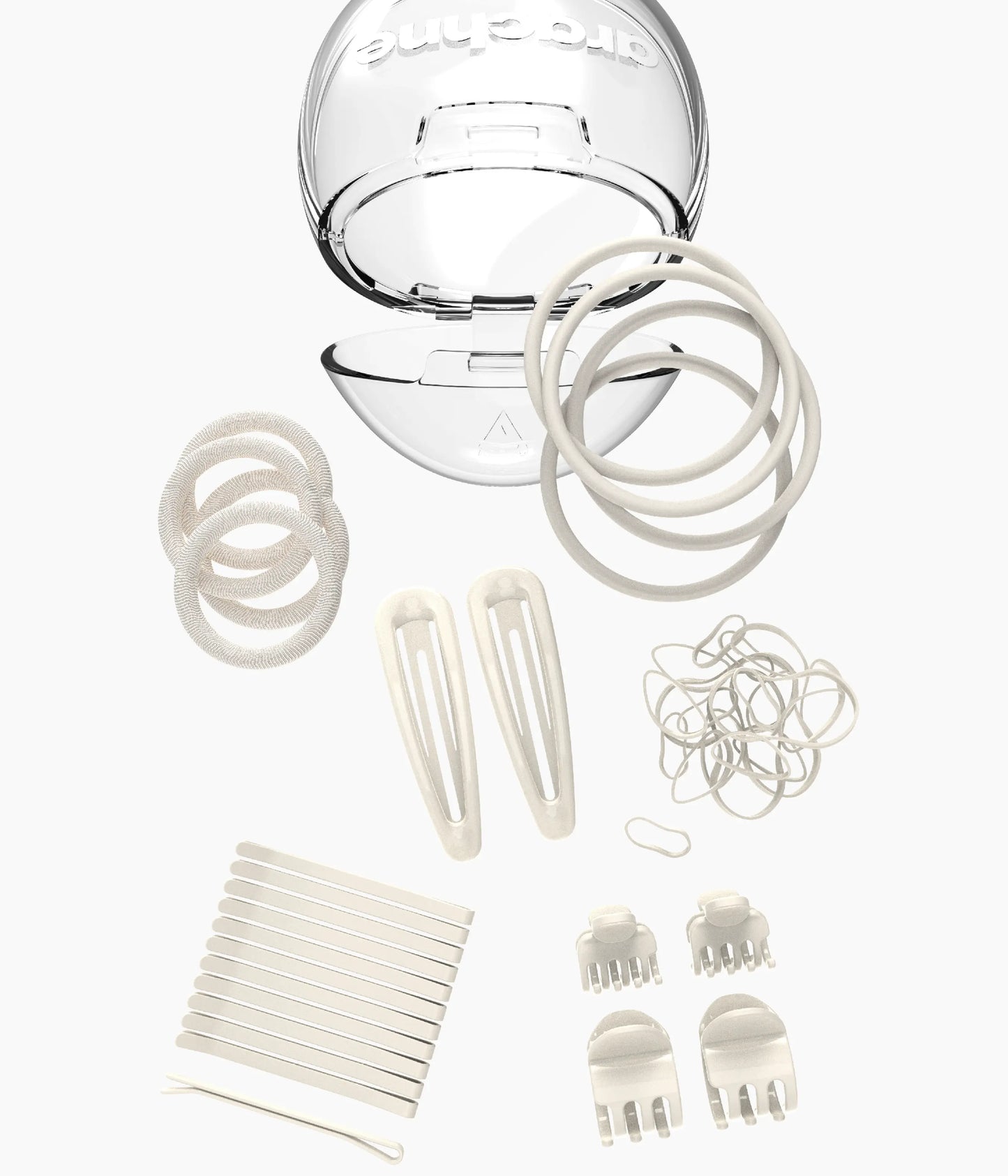 L'UOVO™ The Everywhere Essentials Egg  in Icy Platinum, 38 Pcs