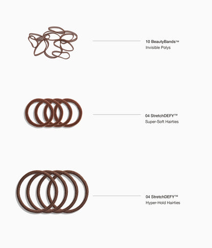 L'UOVO™  The Everywhere Essentials Egg in Chocolate Glaze, 38 Pcs