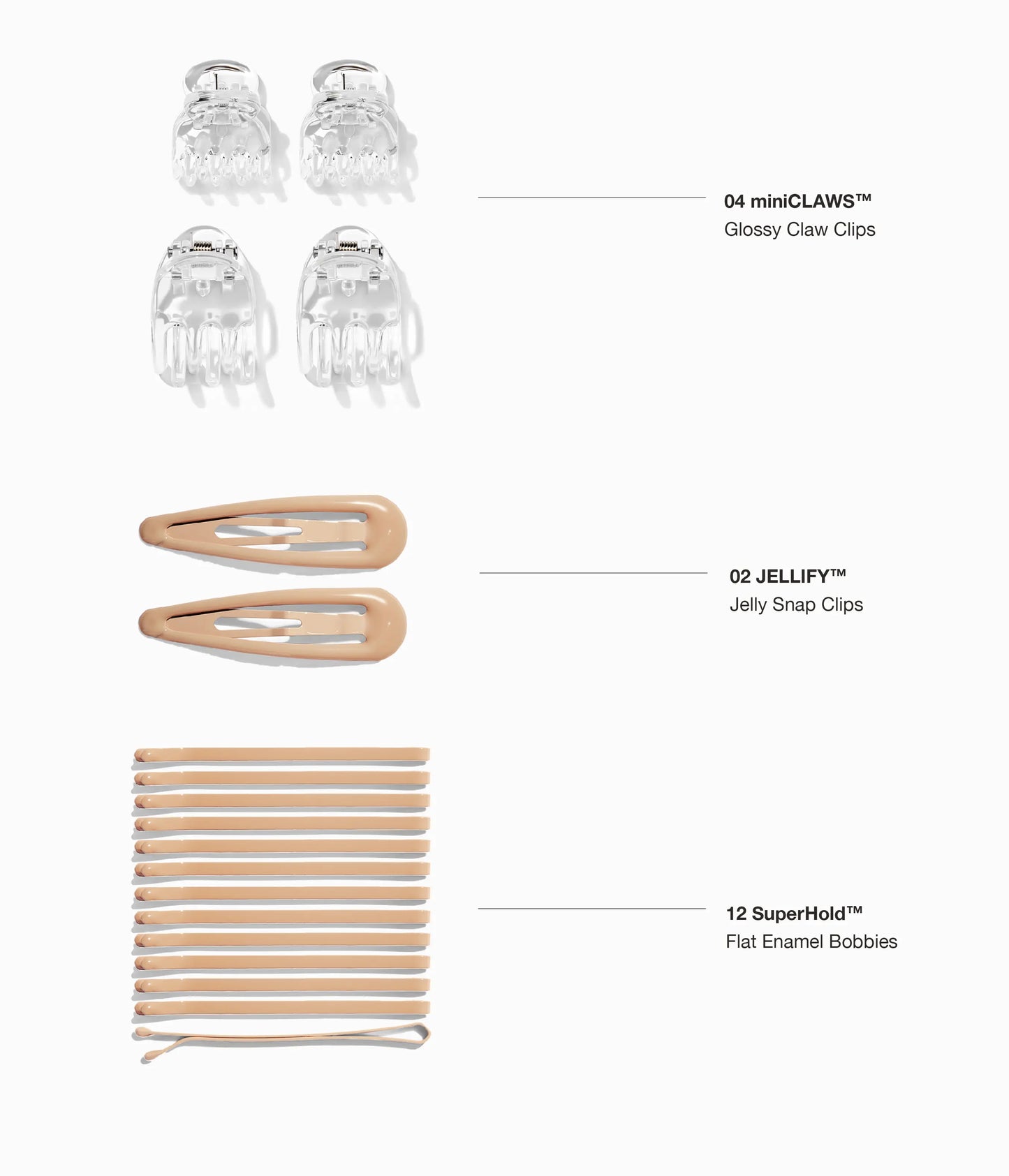L'UOVO™ The Everywhere Essentials Egg in Blonde Bombshell, 38 Pcs