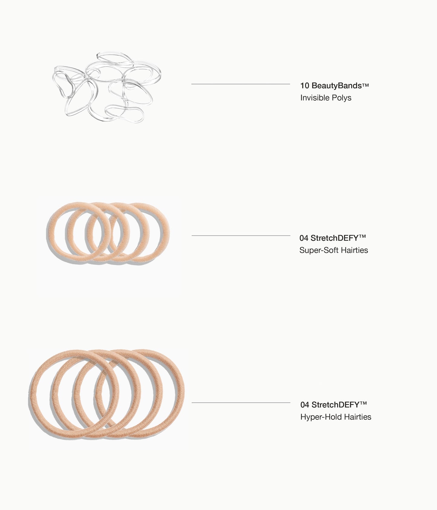 L'UOVO™ The Everywhere Essentials Egg in Blonde Bombshell, 38 Pcs