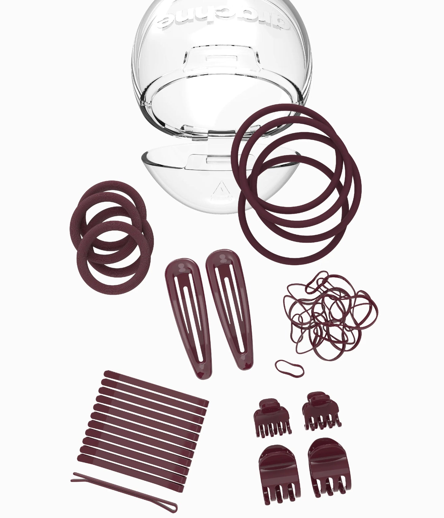 L'UOVO™ The Everywhere Essentials Egg  in Black Cherry, 38 Pcs