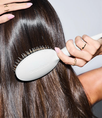SmoothBoost™ GLOSS-INFUSION Natural Boar Hairbrush, Medium to Thick Hair