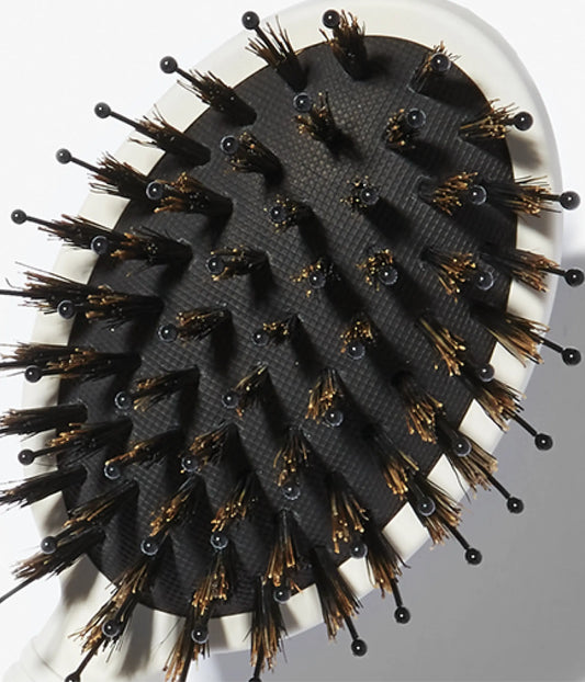 MINI ShineBoost™ GLOSS-INFUSION Daily Boar Hairbrush