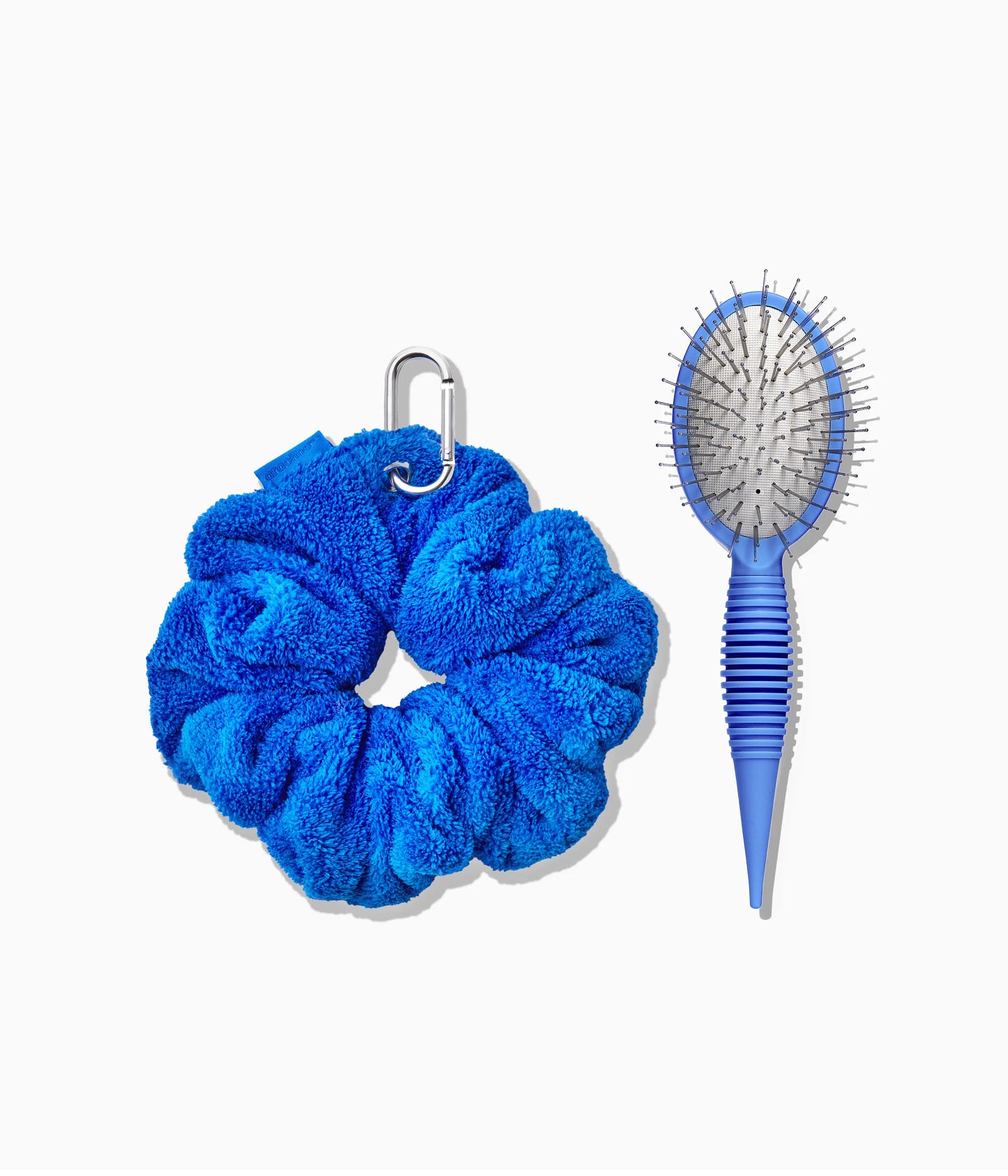 MINI RootRenew™ Bundle Scalp Therapy Hairbrush with RainDrop Scrunchie, 2 Pcs