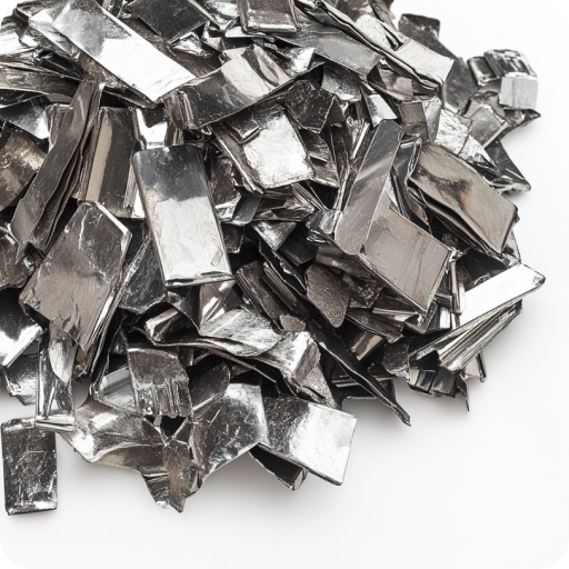 recycled metal material image