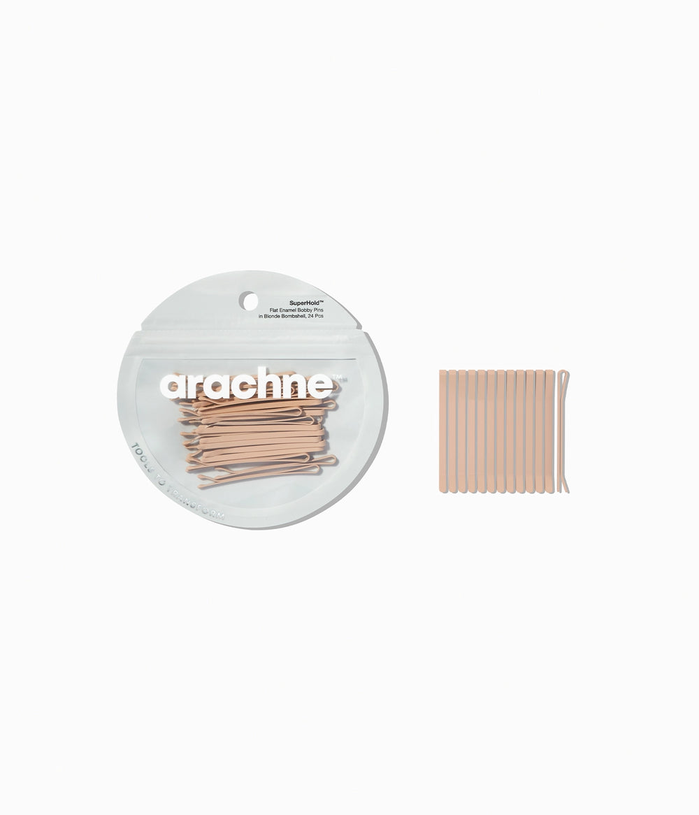 SuperHold™  Flat Enamel Bobby Pins in Blonde Bombshell, 24 Pcs