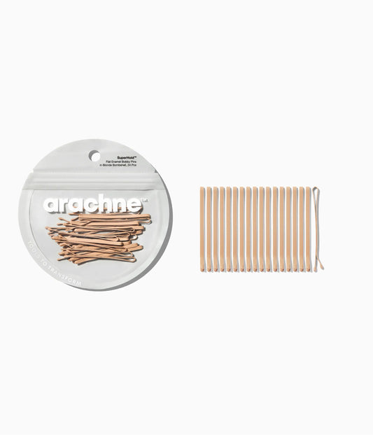 SuperHold™ Flat Enamel Bobby Pins in Blonde Bombshell, 24 Pcs