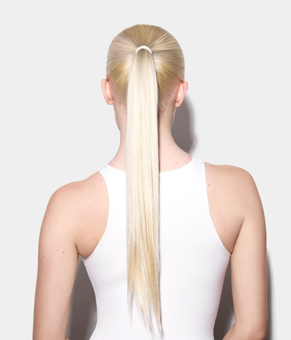 StretchDEFY™ Super-Soft & Hyper-Hold  Hairties in Icy Platinum, 12 Pcs