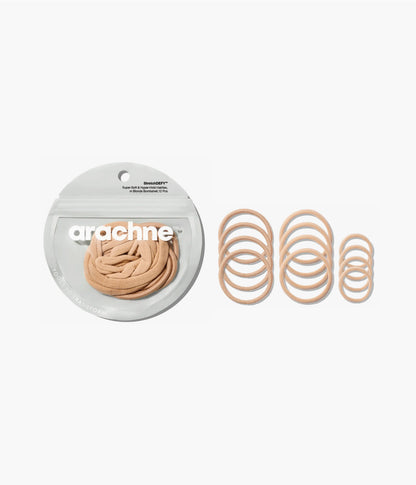 StretchDEFY™  Super-Soft & Hyper-Hold Hairties in Blonde Bombshell, 12 Pcs