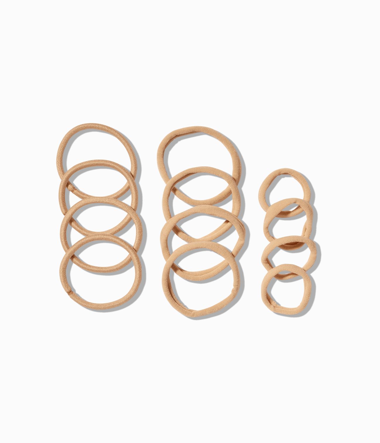 StretchDEFY™ Super-Soft & Hyper-Hold Hairties in Blonde Bombshell, 12 Pcs