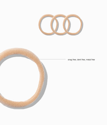 StretchDEFY™  Super-Soft & Hyper-Hold Hairties in Blonde Bombshell, 12 Pcs