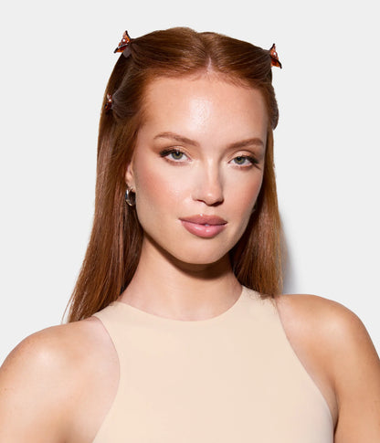 miniCLAWS™ Glossy Mini Claw Clips  in Ginger Root, 6 Pcs