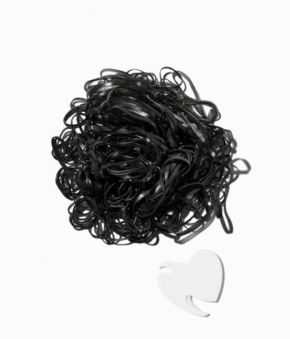 BeautyBands™ All Black Polys with HeartBreaker™ Removal Tool, 301 Pcs