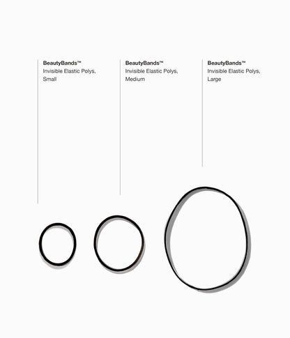 BeautyBands™ All Black Polys with HeartBreaker™ Removal Tool, 301 Pcs