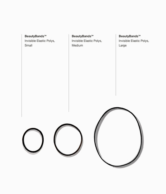 BeautyBands™ All Black Polys with HeartBreaker™ Removal Tool, 301 Pcs