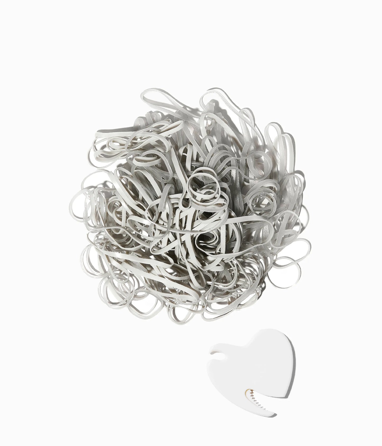 BeautyBands™ Silver Fox Polys with HeartBreaker™ Tool, 301 Pcs