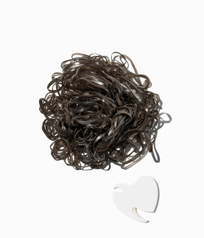 BeautyBands™ Glossy Espresso Polys with HeartBreaker™ Tool, 301 Pcs