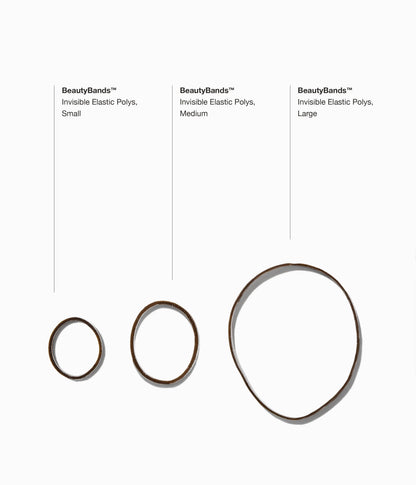 BeautyBands™ Glossy Espresso Polys with HeartBreaker™ Tool, 301 Pcs