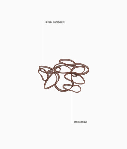 BeautyBands™ Chocolate Glaze Polys with HeartBreaker™ Removal Tool, 301 Pcs