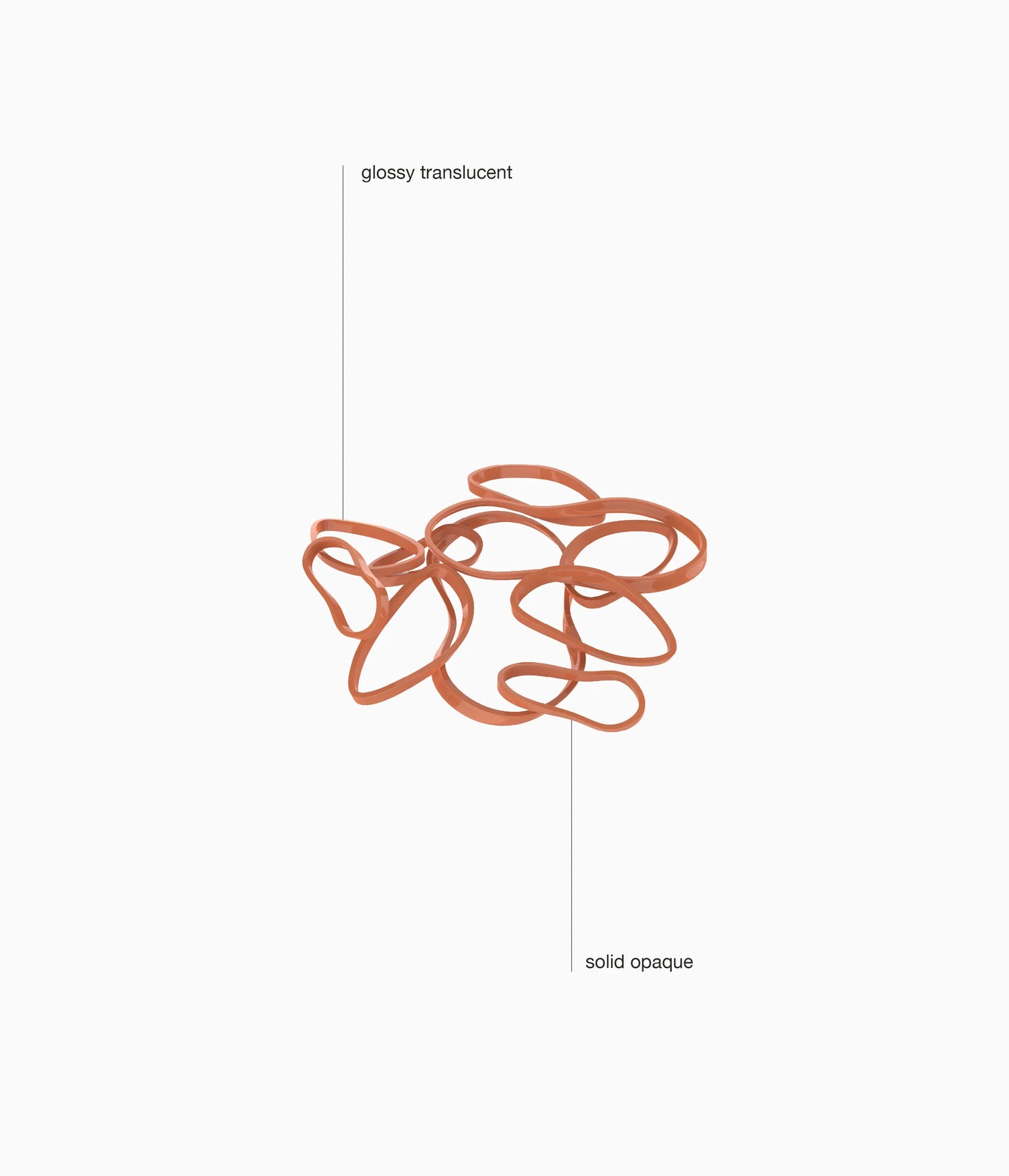 BeautyBands™ Ginger Root  Polys with HeartBreaker™ Tool, 301 Pcs
