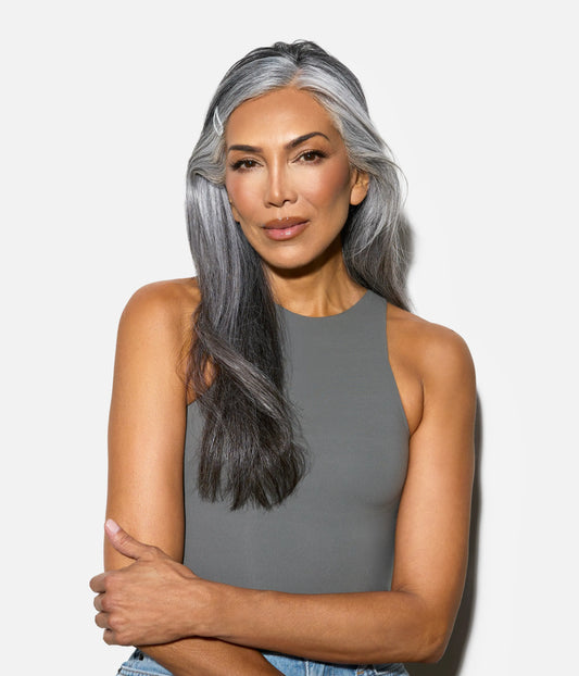 JELLIFY™ Jelly Snap Clips in Silver Fox, 12 Pcs