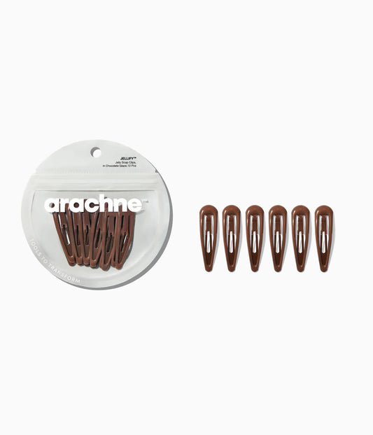 JELLIFY™ Jelly Snap Clips in Chocolate Glaze, 12 Pcs