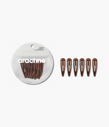 JELLIFY™ Jelly Snap Clips in Chocolate Glaze, 12 Pcs