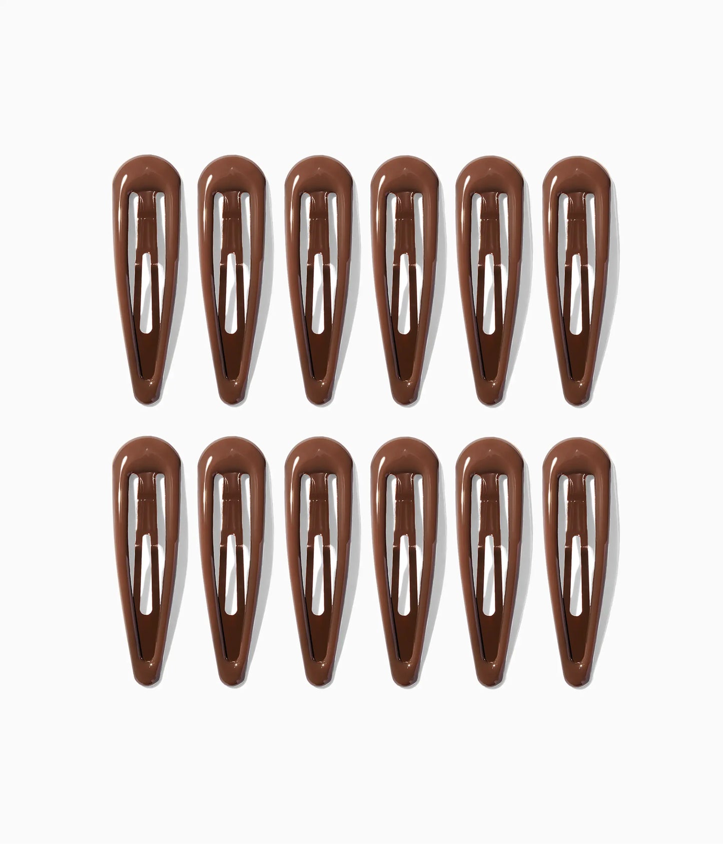 JELLIFY™ Jelly Snap Clips in Chocolate Glaze, 12 Pcs