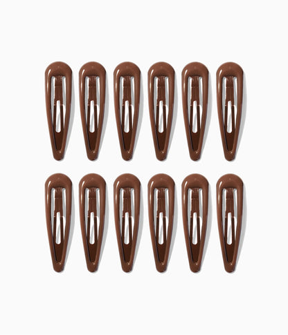 JELLIFY™ Jelly Snap Clips in Chocolate Glaze, 12 Pcs