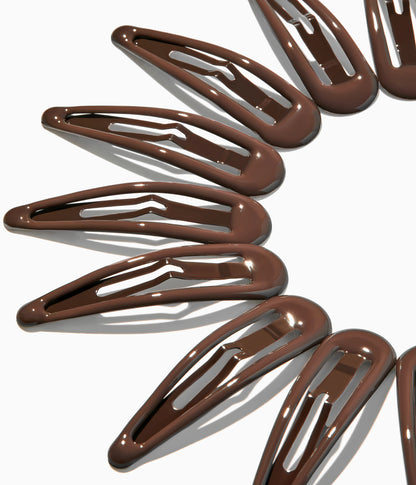 JELLIFY™ Jelly Snap Clips in Chocolate Glaze, 12 Pcs