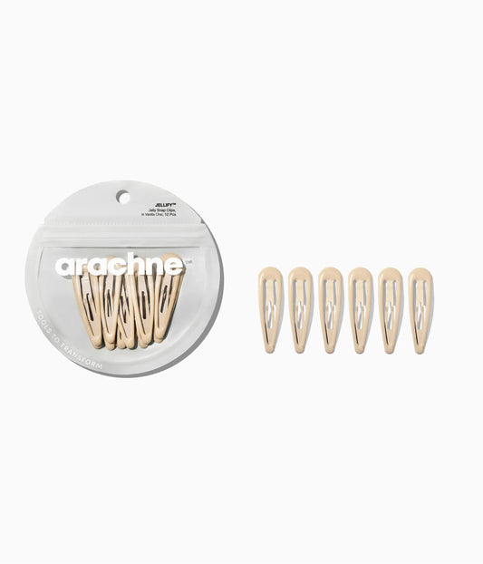 JELLIFY™ Jelly Snap Clips in Vanilla Chai, 12 Pcs