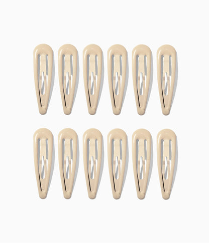 JELLIFY™ Jelly Snap Clips in Vanilla Chai, 12 Pcs