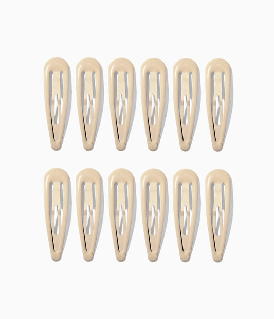 JELLIFY™ Jelly Snap Clips in Vanilla Chai, 12 Pcs